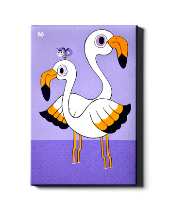 Fenicotteri Fluo Bob Art by Bob Marongiu