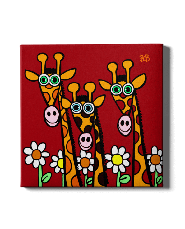 Giraffe del Sahara Bob Art by Bob Marongiu