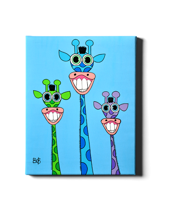 Le Giraffe Thailandesi Bob Art by Bob Marongiu