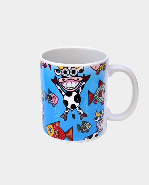 Tazza Vacquario Bob Art by Bob Marongiu